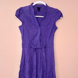Women’s H&M Stripped Purple Dress